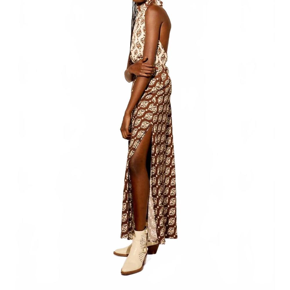 NEW KIVARI halter maxi dress in melody - Picture 3 of 3